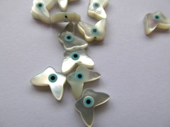 handmade 25pcs 6x10mm Genuine MOP Shell ,animals bufferfly Carved Ablong Rectangle white black evil beads