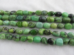genuine chrysoprase gemstone green nuggets freeform jewelry loose bead 8-20mm full strand