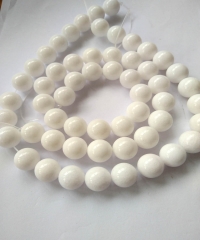 Genuien white jade -bone white  jade  Beads,round 4mm to 12mm,Jewelry Making For earrings-bracelet-necklace  16inch