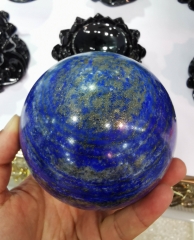 20-100mm(4") --Lapis Lazulie Gemstone Sphere -- Real Stone Sphere blue Healing Stone cabochon  1pcs